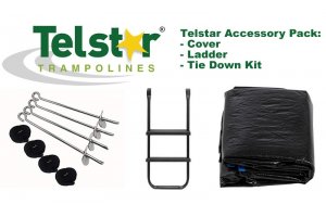 12ft Telstar Cover, Ladder and Tie Down Kit Packs
