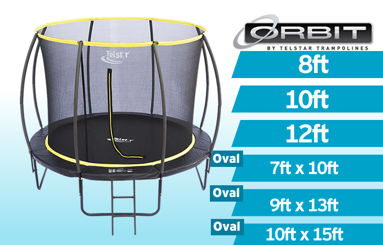 Orbit clearance junior trampoline