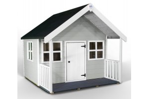 Little Rascals Painted Bella Playhouse in Dolphin Grey