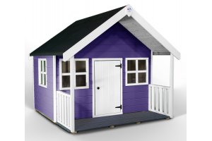 Little Rascals Painted Bella Playhouse in Indigo Glow