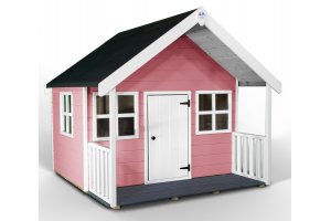 Little Rascals Painted Bella Playhouse in Raspberry Ripple