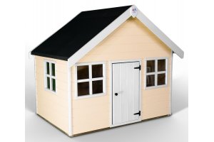 Little Rascals Painted Jasmine Playhouse in Mellow Yellow