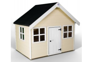 Little Rascals Painted Jasmine Playhouse in Oyster White