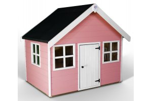 Little Rascals Painted Jasmine Playhouse in Raspberry Ripple