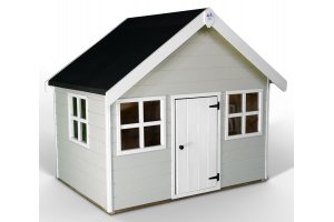 Little Rascals Painted Jasmine Playhouse in Dolphin Grey
