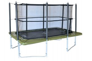 Supertramp XR360 Rectangular Trampoline with Safety Enclosure