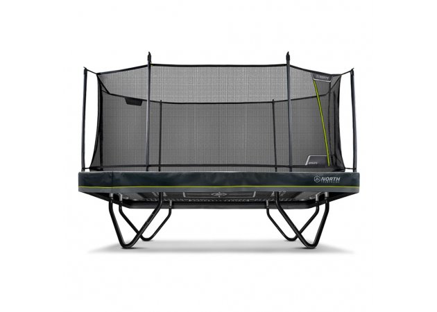 18ft x 11ft North Athlete Trampoline With Enclosure
