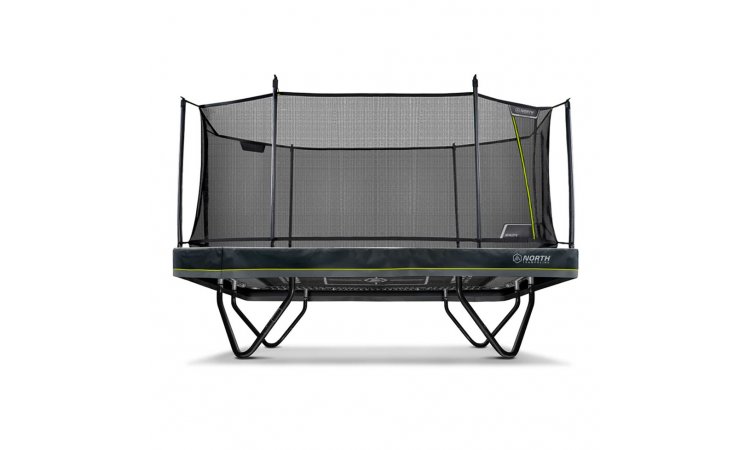 18ft x 11ft North Athlete Trampoline With Enclosure