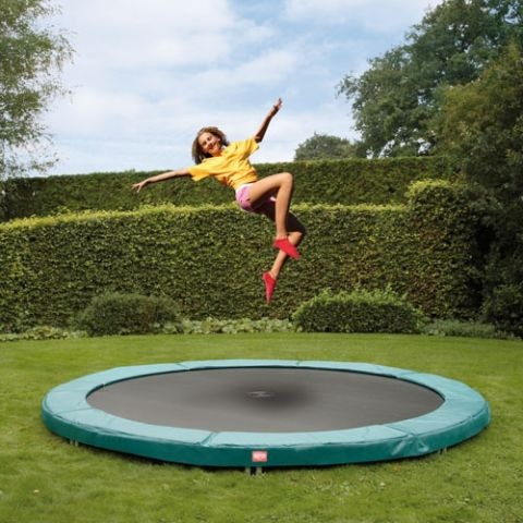 compromis dempen Bewusteloos BERG 12.5ft (380cm) ELITE+ In Ground Trampoline