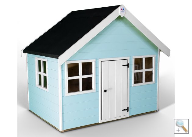 Little Rascals Painted Jasmine Playhouse in Baby Blue
