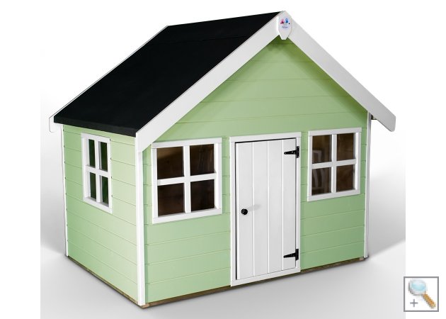 Little Rascals Painted Jasmine Playhouse in Soft Mint