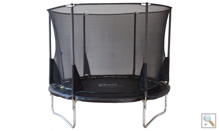 10ft Plum Space Zone II Trampoline and 3G Enclosure - 30212AB87