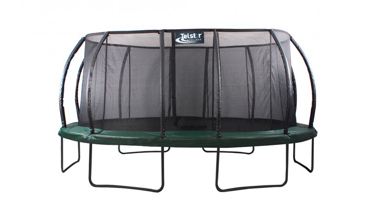 14ft x 17ft Telstar Jump Capsule DELUXE Mk II With Stay Safe Enclosure, Cover & Ladder