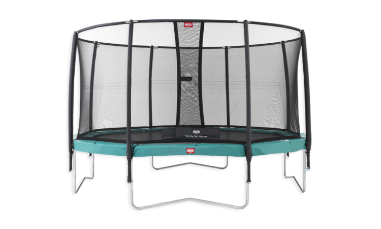 BERG 14.3ft (430cm) Champion Trampoline with SN DELUXE Enclosure 