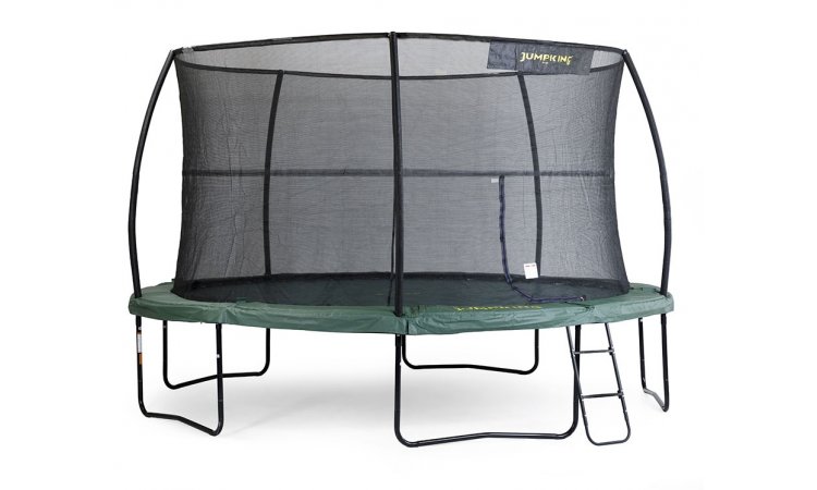 12ft JumpPOD Deluxe Trampoline with Enclosure 