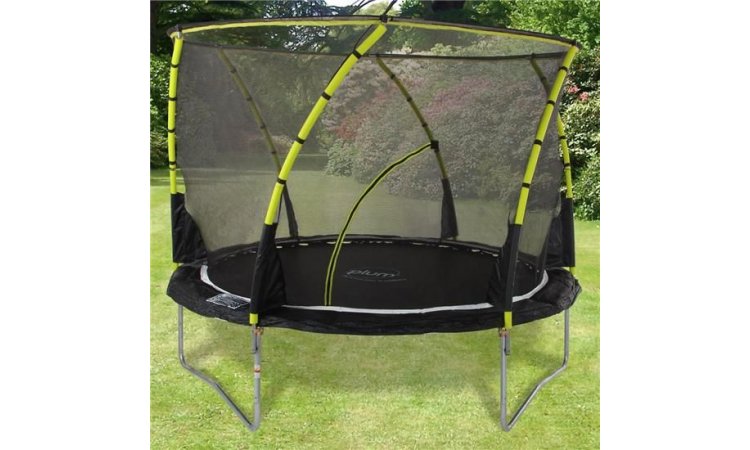12ft Plum Whirlwind Trampoline and Enclosure 